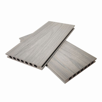 ODM 18mm CO 밀어남 합성 Decking 마루 널 고대 나무 색깔