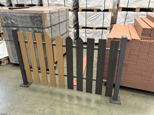 WPC 발코니 방수 야외 바닥 엔드 커버 WPC 복합 데크 보드 엔드 스커트 데크 WPC 데크 엔드