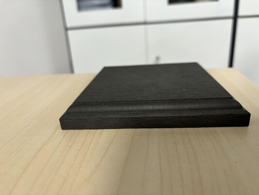 WPC 발코니 방수 야외 바닥 엔드 커버 WPC 복합 데크 보드 엔드 스커트 데크 WPC 데크 엔드