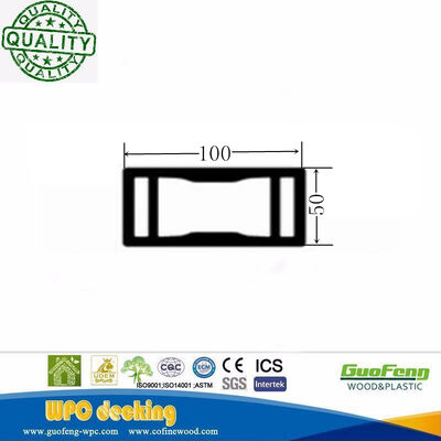 야외 장식 엔지니어링 플라스틱 목재 복합 중공 WPC 울타리