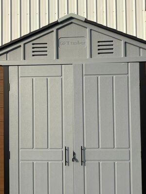 야외 모바일 조립식 주택 - 정원 유틸리티 및 도구 보관 장치