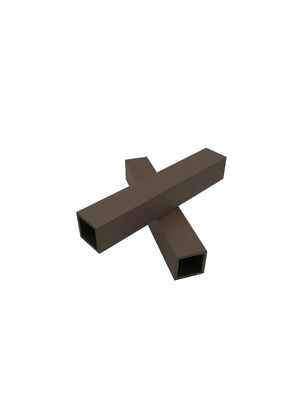 뜨거운 판매 목재 플라스틱 복합 난간 WPC 플라스틱 난간 울타리