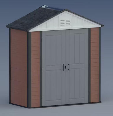 방수 금속 도구 보관 창고 뒷마당 도구 집 야외 보관 정원 WPC 창고