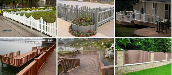 주거 지역 사회를 위한 UV 안정을 검술하는 수직 판금 WPC