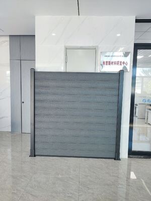 농장 경계를 위한 친환경 재활용 WPC 펜싱 흰개미 방지