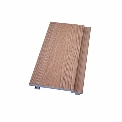 옥외 합성 WPC 벽 클래딩 덮음을 위한 현대 WPC 둘러싸는 널/가장자리 밴딩 목제 플라스틱 복합 재료