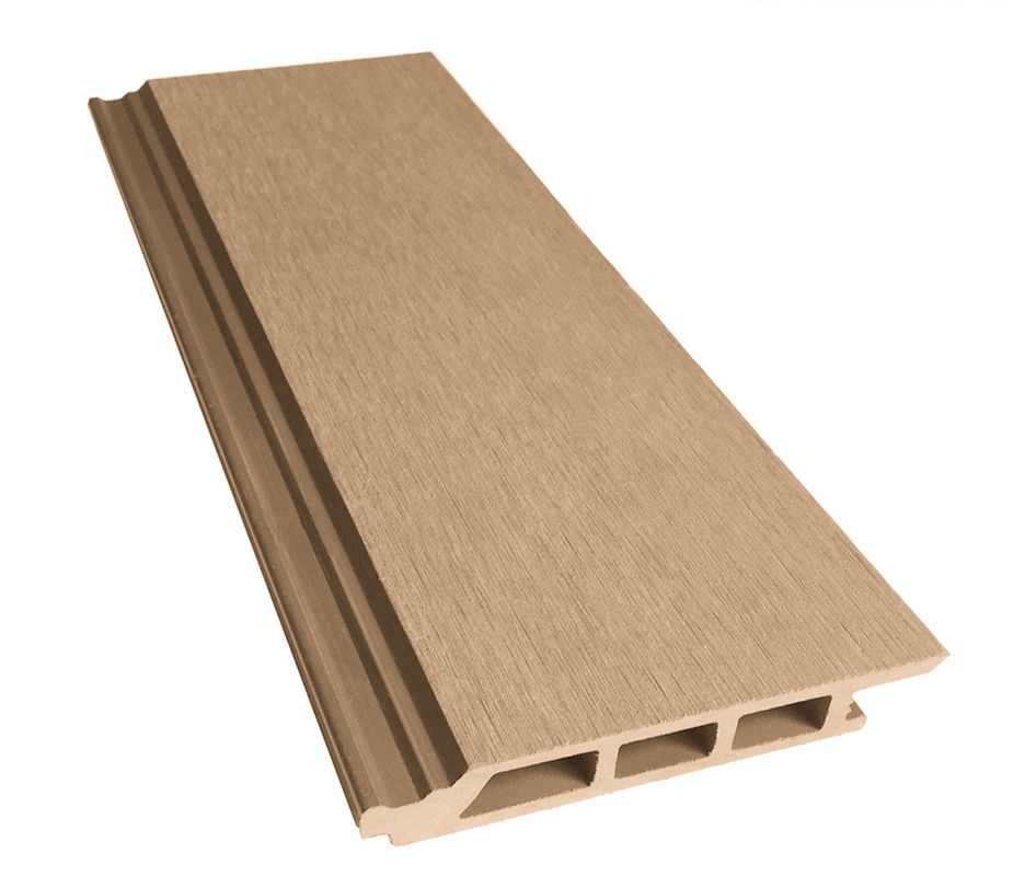 ODM 목재 플라스틱 복합 WPC 벽면 외부 클래딩 4m 길이