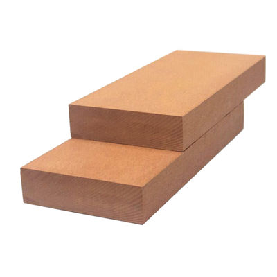 ISO 인증 목재 플라스틱 복합 WPC Decking Co 압출 나뭇결 표면