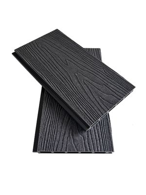 정원 발코니를 위한 3D 양각 WPC 울타리 야외 외부 갑판