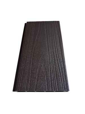 나뭇결 WPC 펜싱 160*20 자외선 방지 목재 플라스틱 복합 울타리 보드 중공 울타리 패널